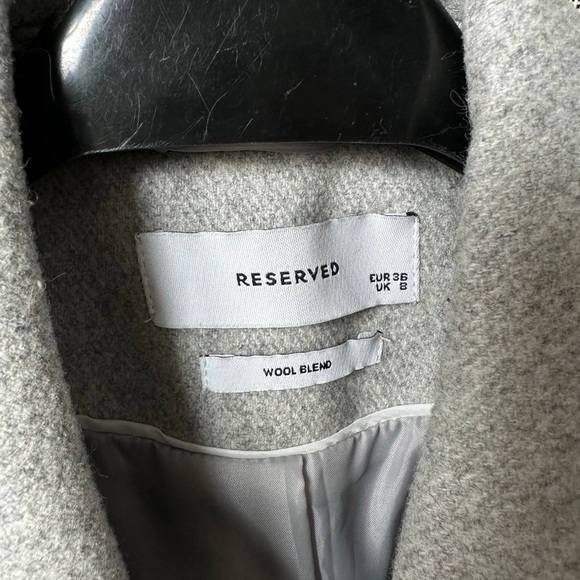 ✅Sold✅ Reserved Women’s Double-Breasted Wool Coat – Size 36 (US 6 / S-M) - Picture 5 of 10